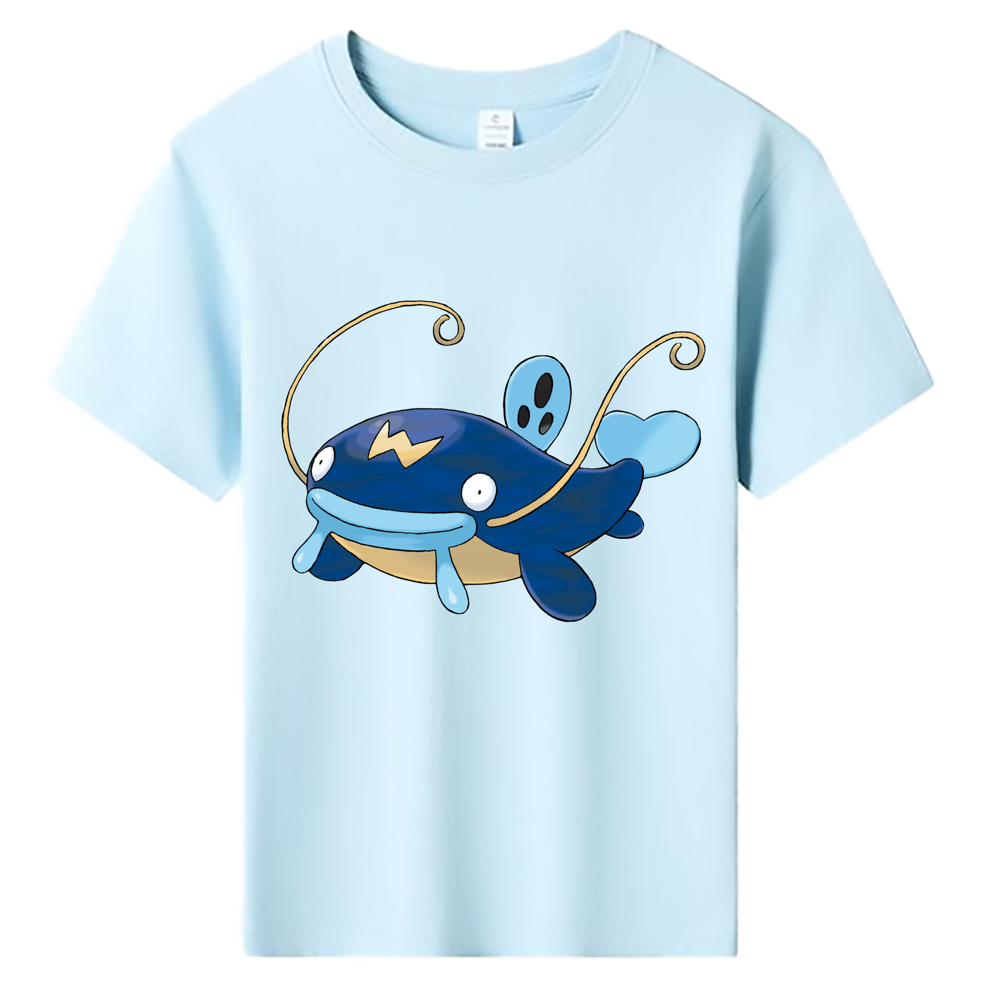 （画像用） ポケットモンスター Pokémon 綿100％キッズTシャツ（フロントプリント）